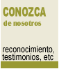 Conozca de nosotros
