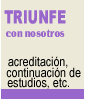 Triunfe con nosotros